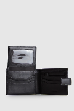 RFID Gabe Leather Tab Wallet