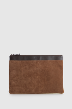 Harris Suede/Leather Laptop Case
