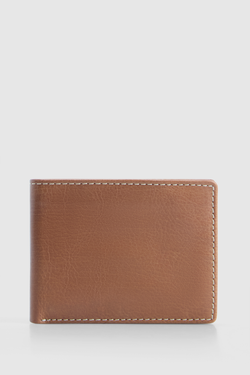 RFID Leather Bifold Wallet