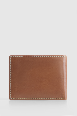 RFID Leather Bifold Wallet