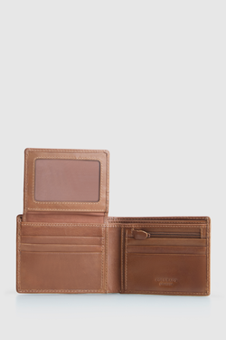 RFID Leather Bifold Wallet