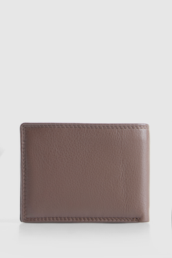 RFID Leather Bifold Wallet