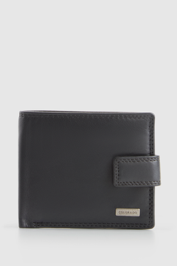 RFID Leather Tab Wallet