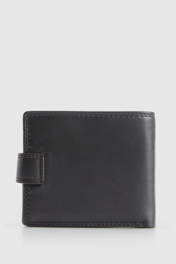 RFID Leather Tab Wallet