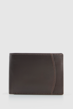 RFID Leather Bifold Wallet