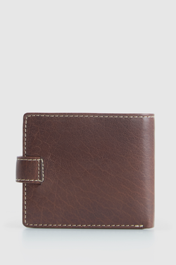 RFID Leather Tab Wallet
