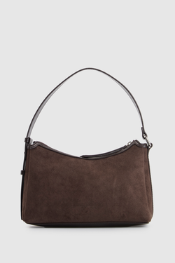 Nadine Suedette Shoulder Bag