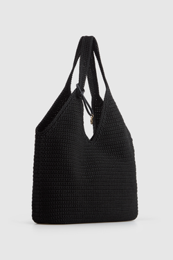 Rayon Crochet Tote Bag