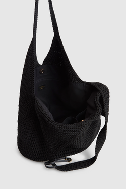 Rayon Crochet Tote Bag