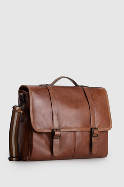 Luca Leather Briefcase