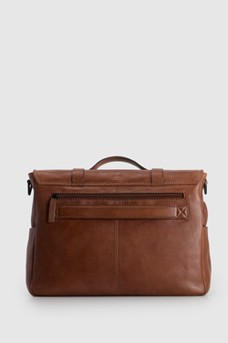 Luca Leather Briefcase