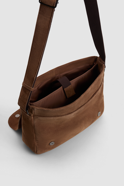 Harris Suede Satchel