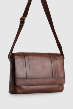 Fred Leather Satchel