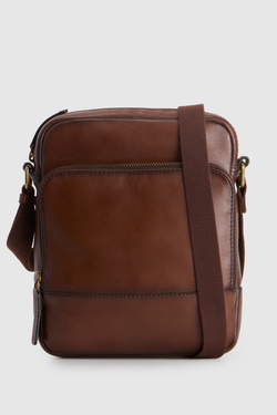Fred Leather Medium Satchel