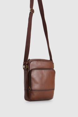 Fred Leather Medium Satchel