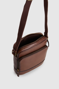 Fred Leather Medium Satchel