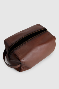 Fred Leather Washbag