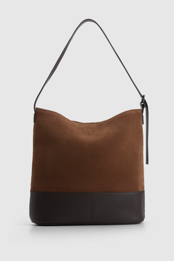 Harris Suede Messenger Bag