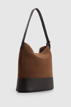 Harris Suede Messenger Bag