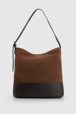 Harris Suede Messenger Bag