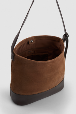 Harris Suede Messenger Bag