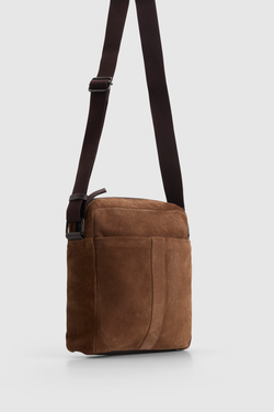 Harris Suede Small Satchel