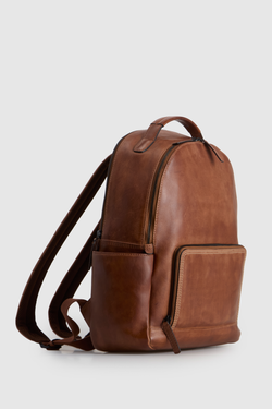 Luca Leather Backpack