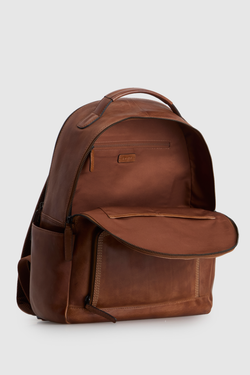 Luca Leather Backpack