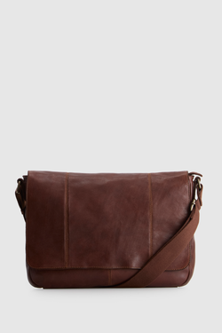 Reid Leather EW Satchel