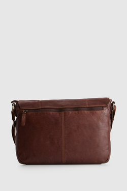 Reid Leather EW Satchel