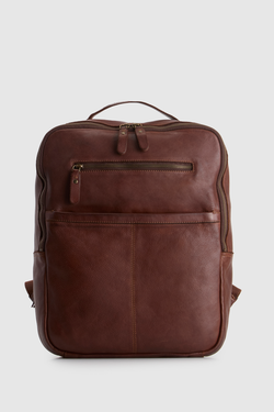 Reid Leather Backpack