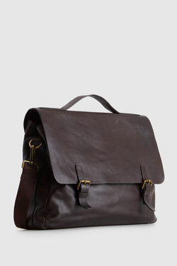 Miles Leather Briefcase