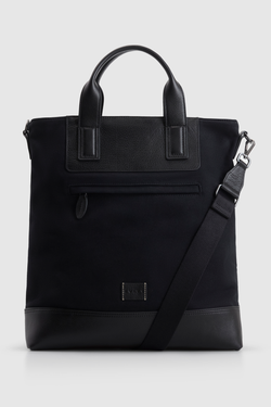 Owen Canvas/Leather Tote Bag