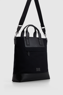 Owen Canvas/Leather Tote Bag