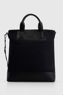 Owen Canvas/Leather Tote Bag