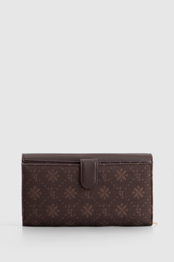 Jacquard Large Clutch Wallet