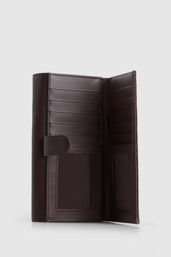 Jacquard Large Clutch Wallet