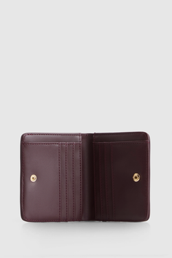 Embossed Press Stud Wallet