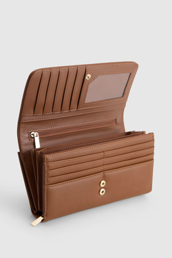 Embossed Large Clutch Wallet