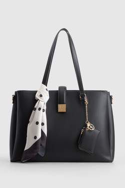 Scarf Large Work Tote Bag