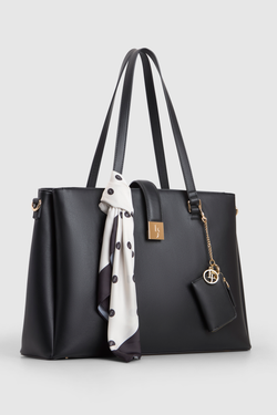 Scarf Large Work Tote Bag