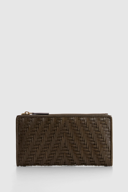 RFID Raya Weave Medium Wallet