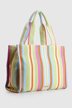 Beach Club Stripe Tote Bag