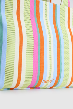 Beach Club Stripe Tote Bag