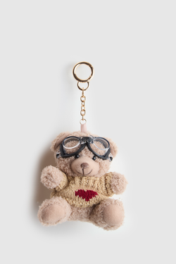 Plush Teddy Bag Charm