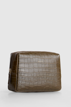 Dahlia Croc Emboss Multi Pouches