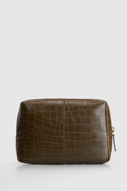 Dahlia Croc Emboss Multi Pouches