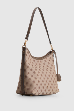 Jacquard Large Shoulder Bag