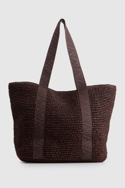 Fallon Large Straw Tote Bag