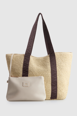 Fallon Large Straw Tote Bag